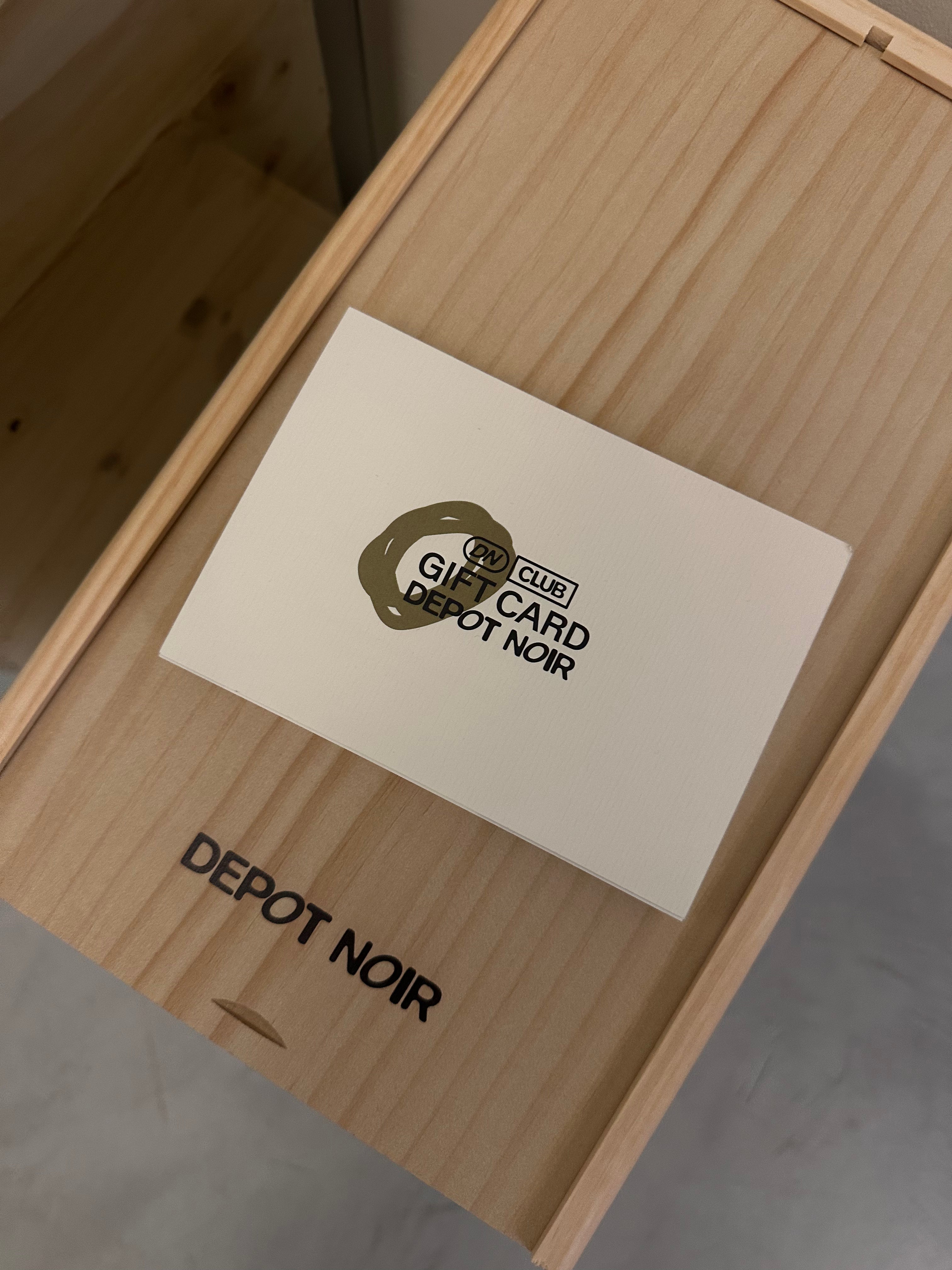 Depot Noir Giftcard